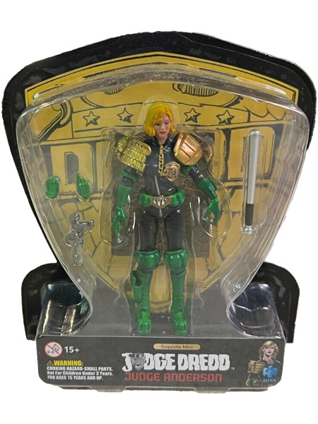 Hiya Toys 2000 AD Judge Anderson 18th Scale Action Figure